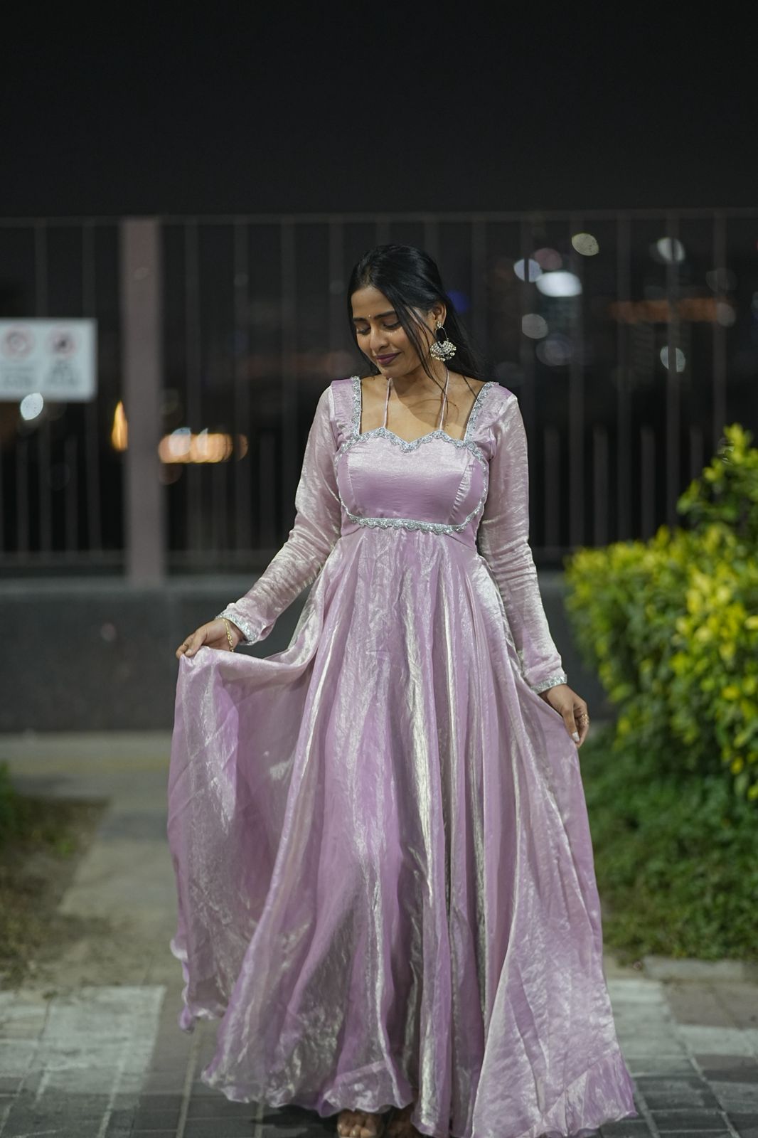 Premium Spacesilk Party Gown (Customisable Size & Colour)