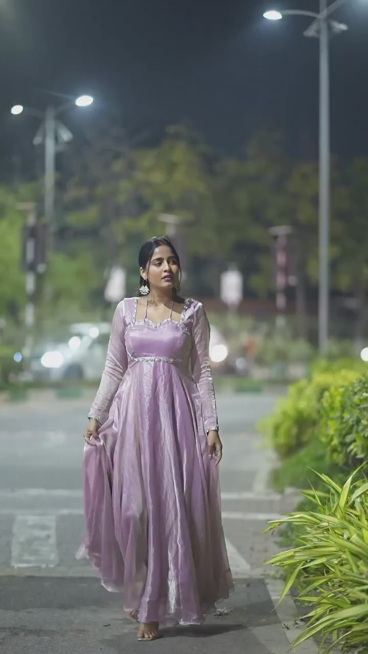 Premium Spacesilk Party Gown (Customisable Size & Colour)